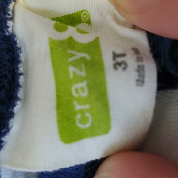 Lot 3t Boys Long Sleeve Tees. Cat & Jack, Crazy 8, Old Navy. - Picture 3 of 5